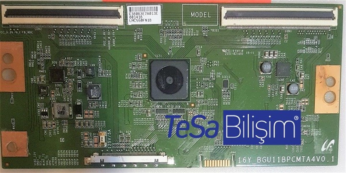 16Y_BGU11BPCMTA4V0.1, LMC550FN18, CX550DLEDM, SUNNY SN55CRE88/0227, SN55LEDA88/0227, SAMSUNG UE55KU6400, T-CON BOARD