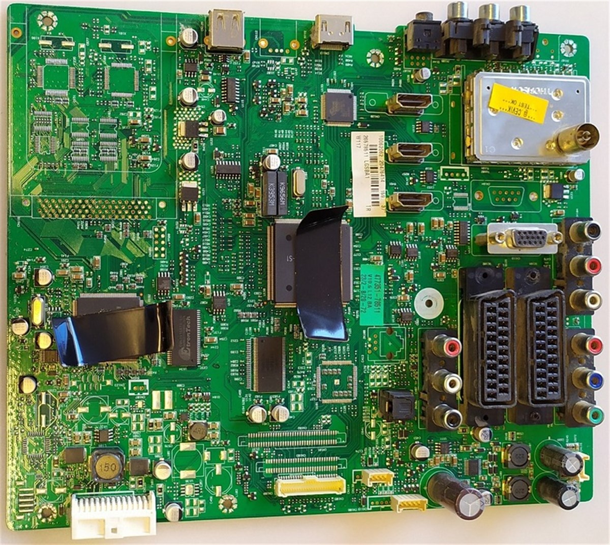 17MB35-4 , 060109 , 20476414 , 37'' INCH LGSBA1 PANEL , LC370WUN-SBA1 , MAIN BOARD , VESTEL ANAKART