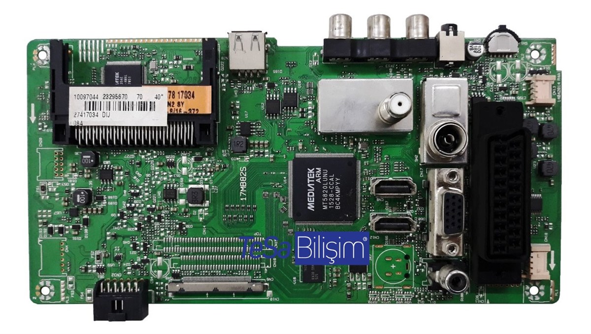 17MB82S, 23295670, 23239478, Vestel 40FA5050, MainBoard, AnaKart, VES400UNDS-2D