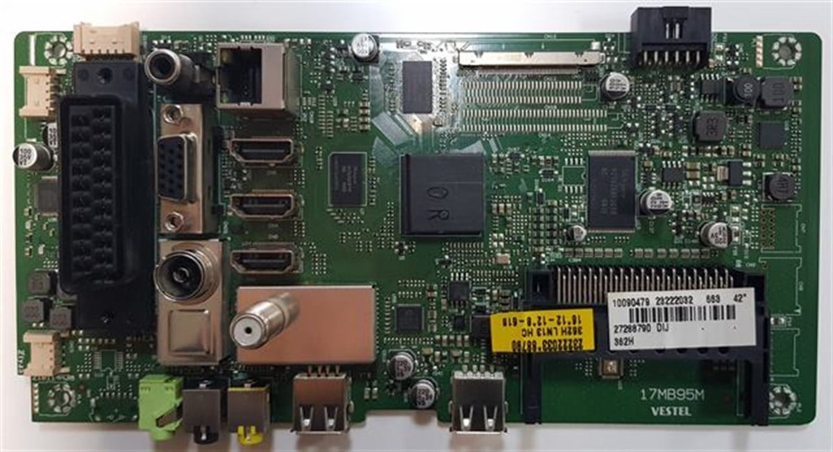 17MB95M, 23222032, VES420UNVL-3D-S02, VESTEL  42PF8175, ANAKART, MAINBOARD