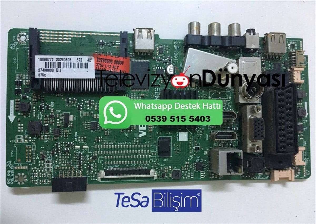 17MB96, 23290605, 23290609, VES420UNDL-2D, Vestel 42FA7200, ANAKART, MAINBOARD