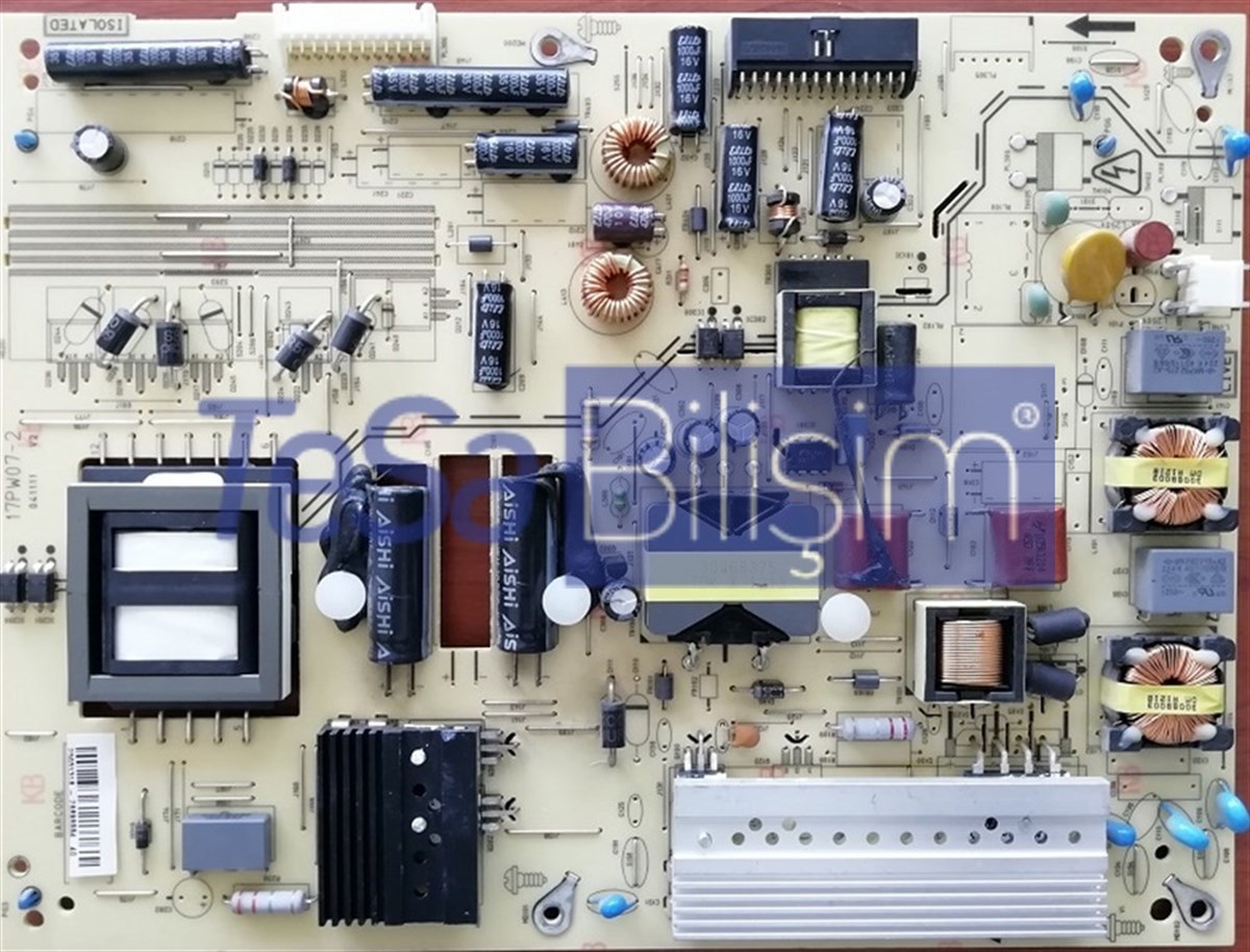 23031318, 17PW07-2 V2, VESTEL DESING 32PF6014B BESLEME KARTI