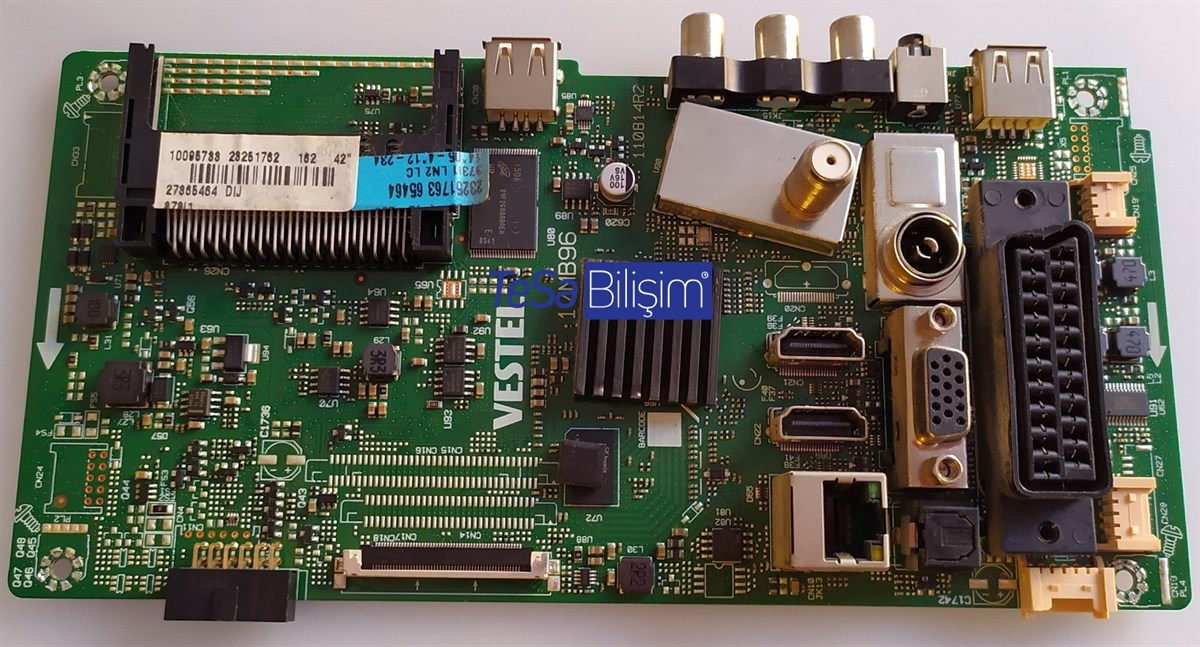 23251762, 23251763, 17MB96, 110814R2, NEXON 49NX600, ANAKART, MAINBOARD