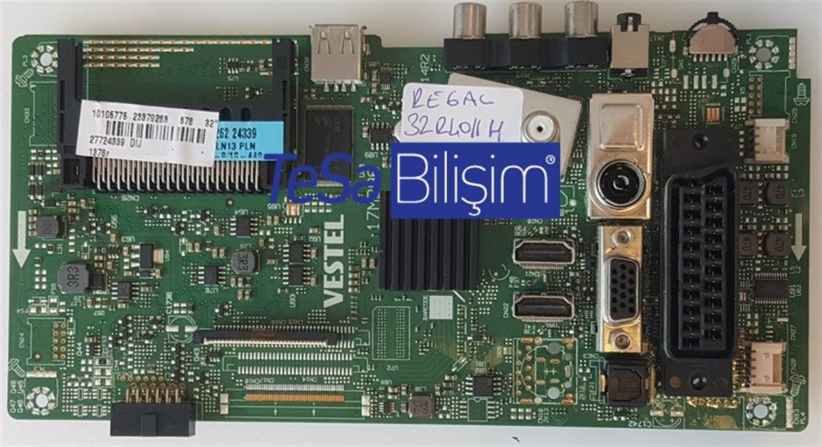 23379263, 23379262, 17MB96, 110814R2, VES315WNDS-2D-N13, REGAL 32R4011H, ANAKART, MAINBOARD