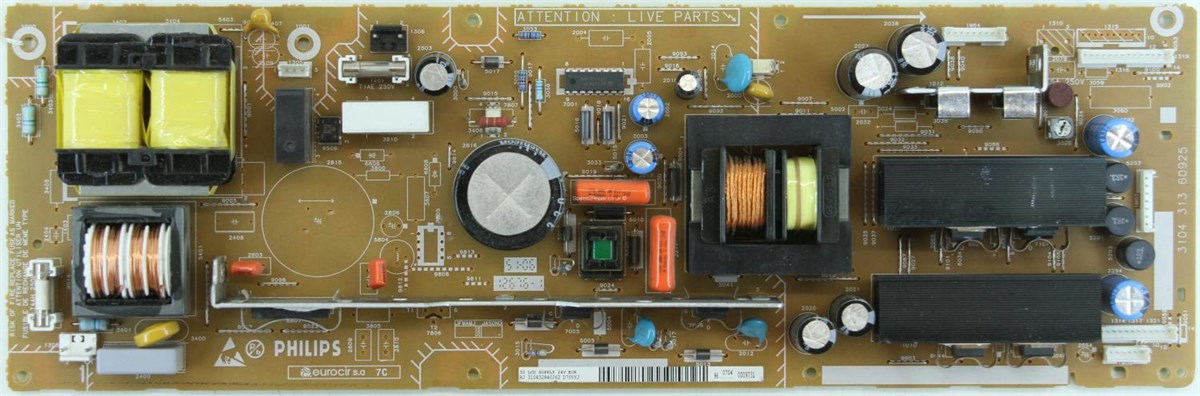 3104 313 60925, PHILIPS 32PF9541/10 BESLEME KARTI