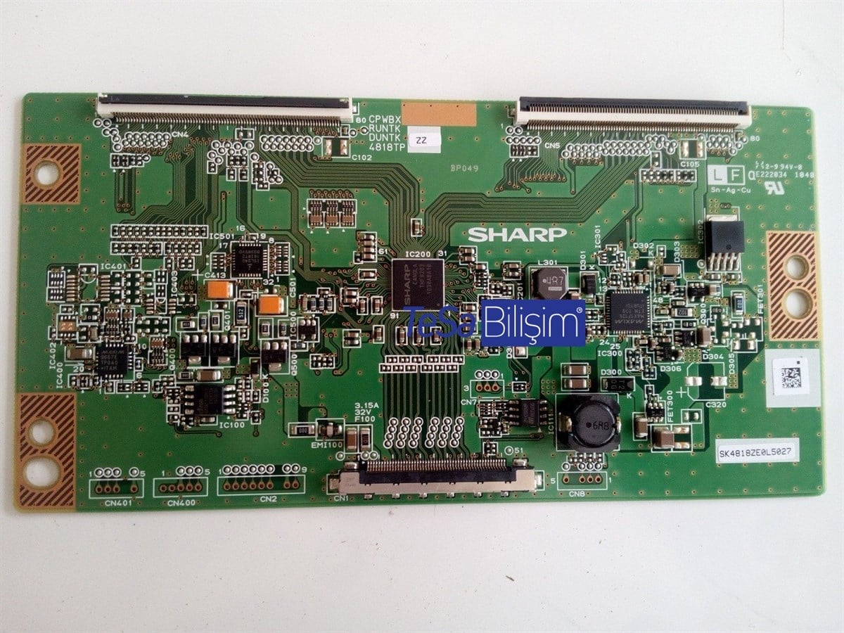 4818TP, 4818TP ZZ, CPWBX RUNTK DUNTK 4818TP ZZ, CY-LD40BGD-V1, BN95-00432A, SAMSUNG UE40D5000 T CON BAOARD