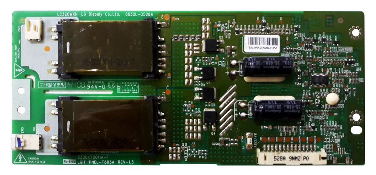 6632L-0528A, 2300KTG011A-F, LC320WXN, LGIT PNEL-T803A , LG INVERTER BOARD