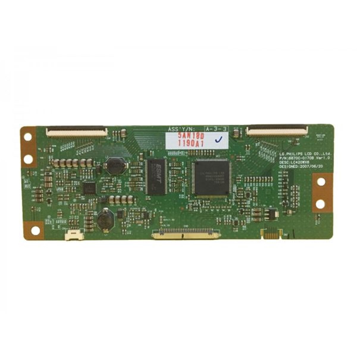 6870C-0170B, LC420WX8 SL A1, LG T-CON BOARD