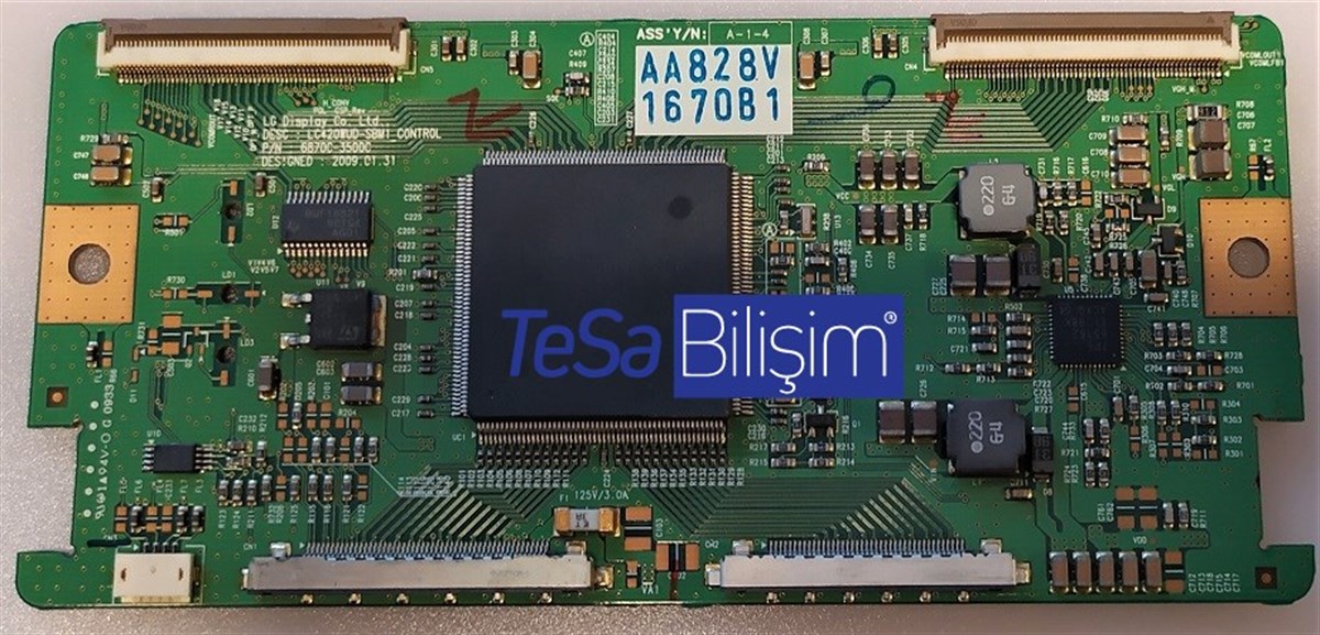 6871L-1670B, 1670B, 6870C-3500C, LC420WUD-SBM1-CONTROL, LC420WUD-SBM1, T-Con Board, LG Display,