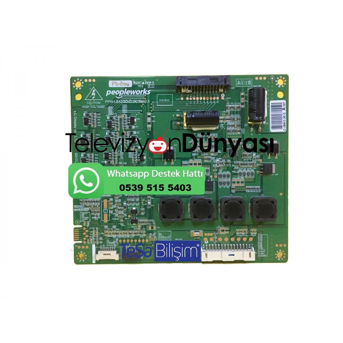 6917L-0061G , PPW-LE42GD-O(A) REV0.5 , LC420EUF SD PX , LG , LED DRİVER BOARD