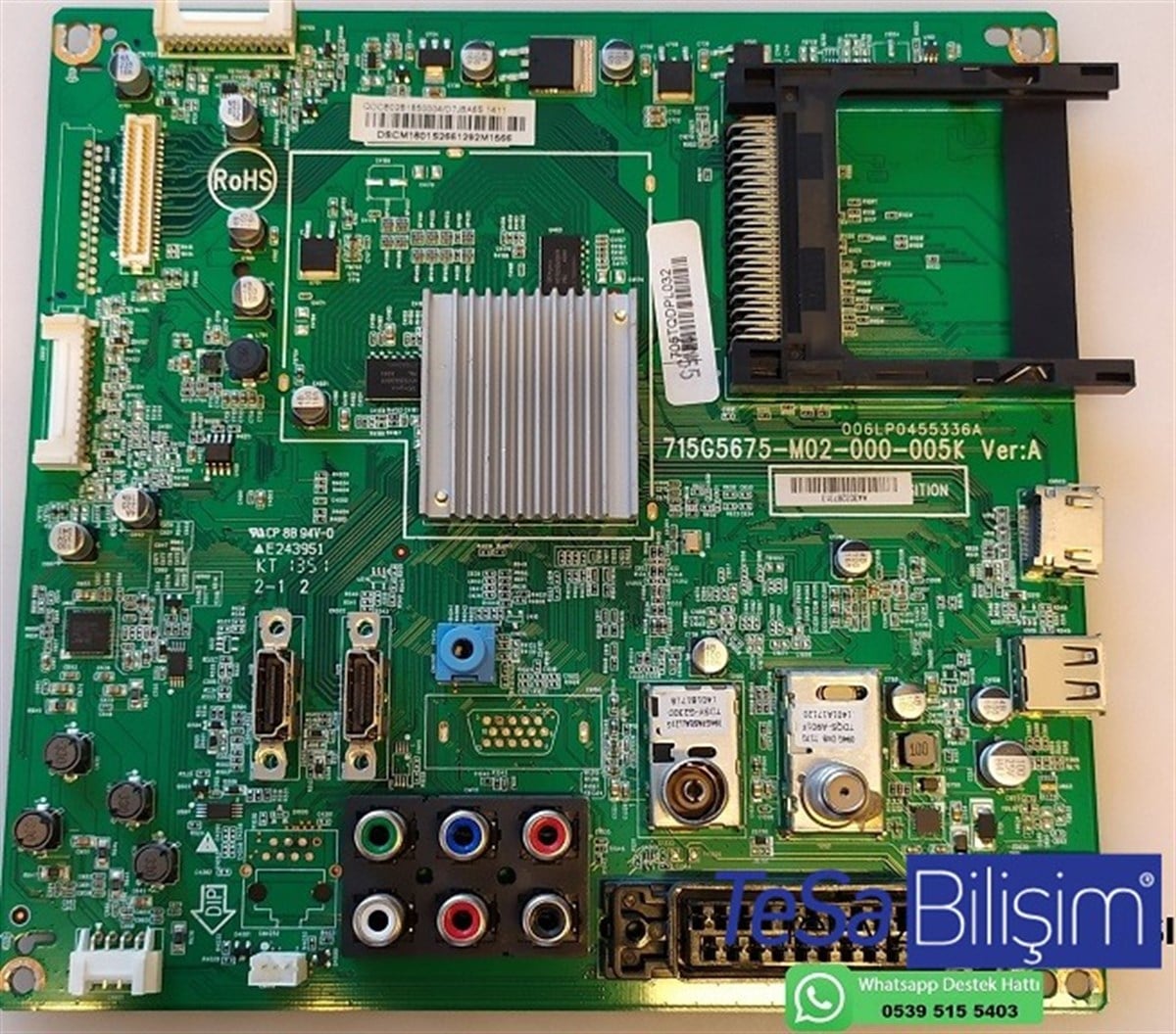 715G5675-M02-000-005K, Ver:A, QDCB02B1850004, 705TQDPL032, LTA400HF30  Philips 40PFL4308/12, MainBoard, AnaKart,