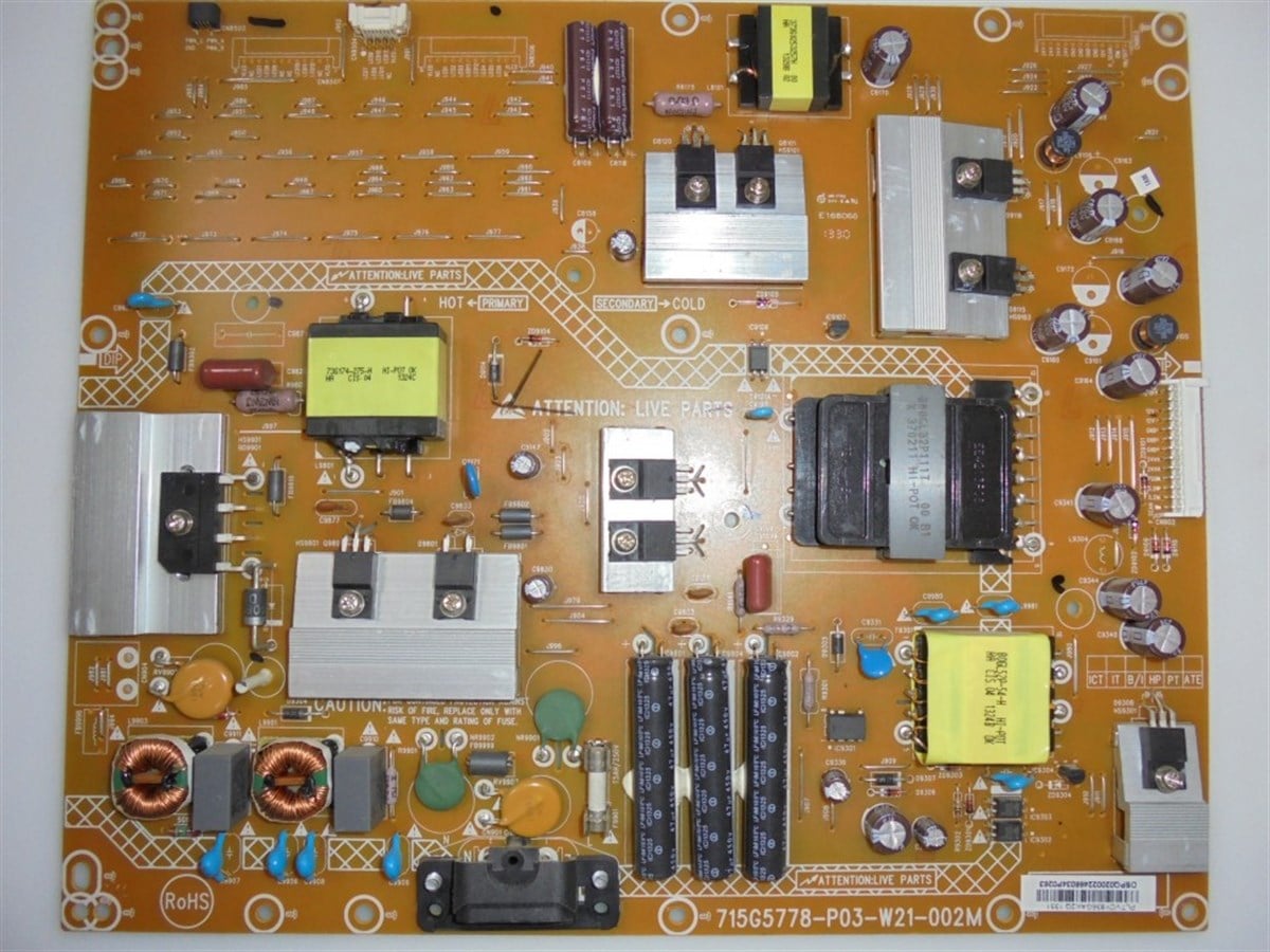 715G5778-P03-W21-002M, DR718XAB7/XDSP30300X, PHILIPS 46PFL4908K BESLEME KARTI