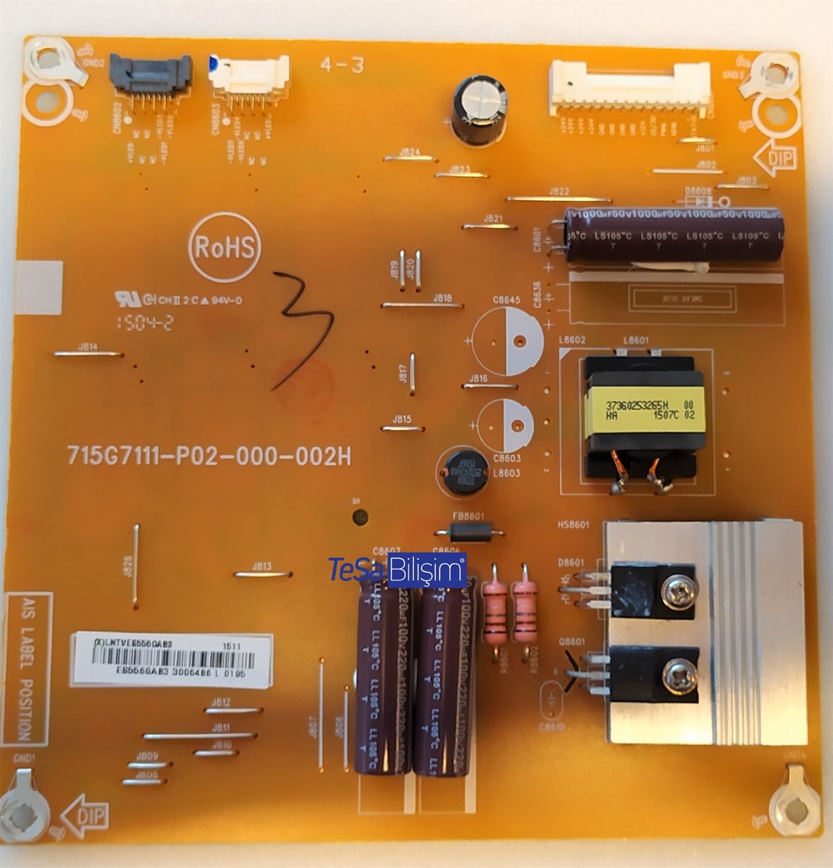 715G7111-P02-000-002H, Philips 49PUK7100, Led Driver Board, LC490EQE