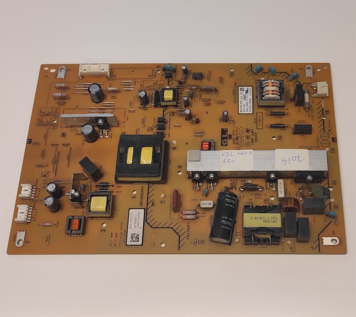 APS-253, 4-168-545-11, SONY KDL-37EX402 BESLEME KARTI