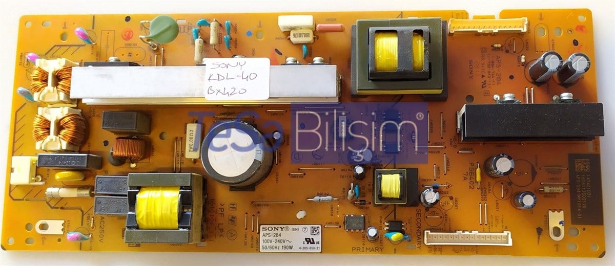 APS-284, 1-884-744-11, 147431031, SONY KDL-40BX420 BESLEME KARTI