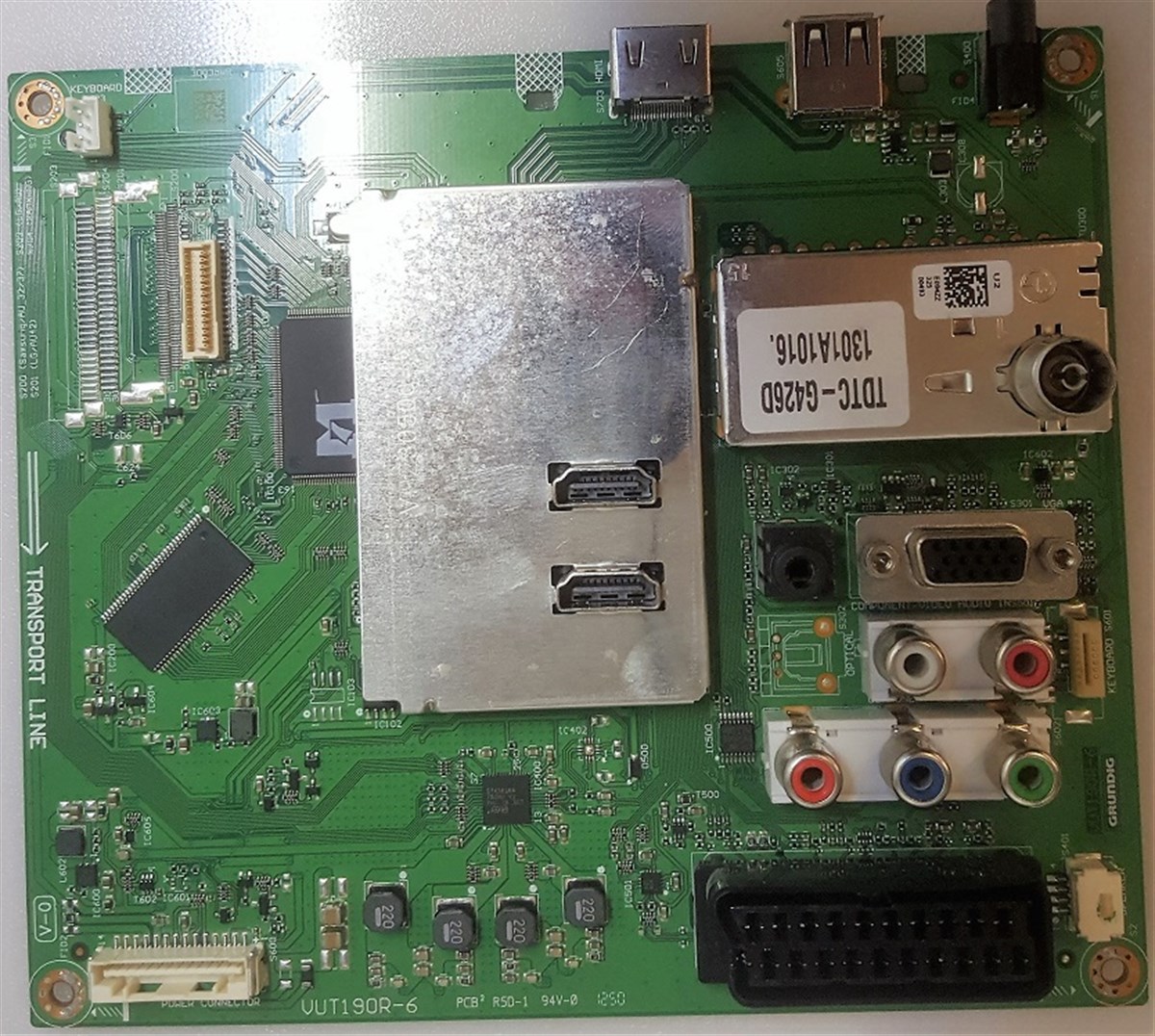 ARÇELİK A32-LCK-0B U ANAKART, CDKUZZ, VUT190R-6 