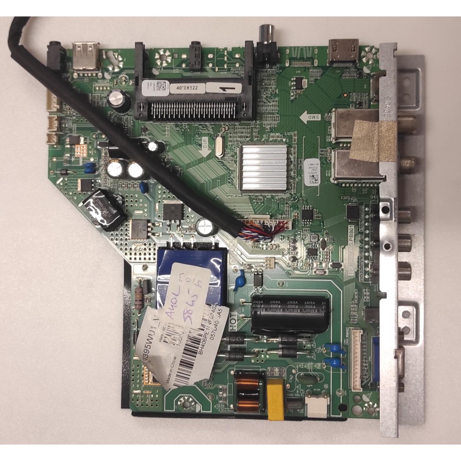 Arçelik A40l 5845 4b Anakart, tp.ms3663s.pb801, wlk190r-f, zueapzArçelik A40l 5845 4b Anakart, tp.ms3663s.pb801, wlk190r-f, zueapz