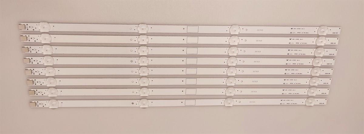 ARÇELİK A49L 8752 5S, BEKO B49L 8752 5S, LED BAR, ZVA65600-AA, ARCELIK 49'' DRT_REV0.1 