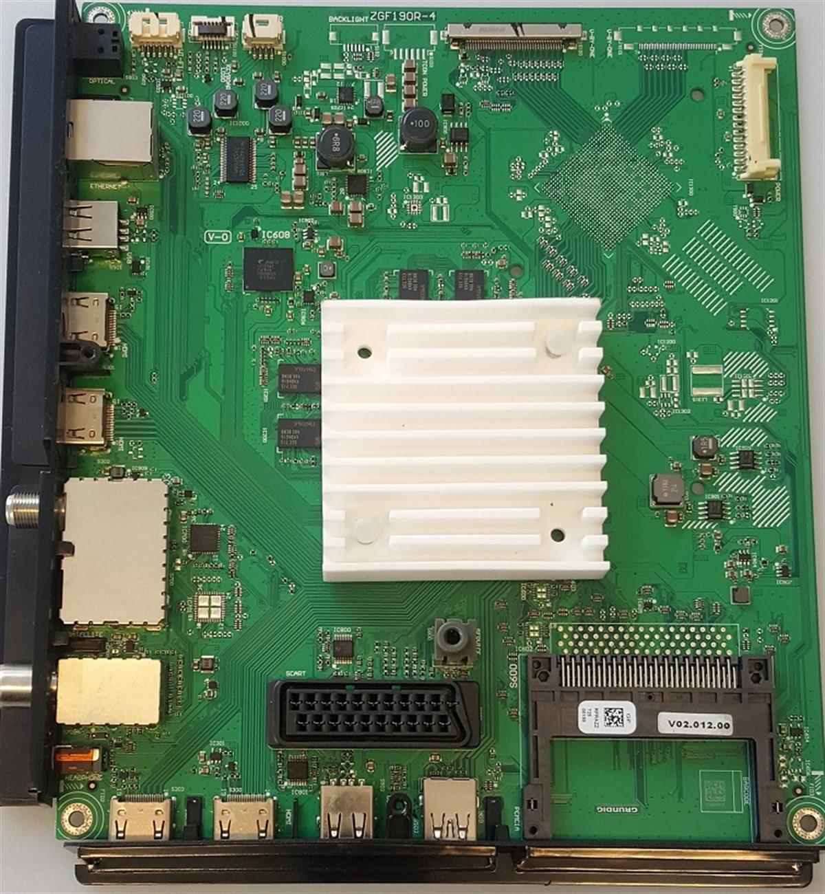 ARÇELİK A49L8752 ANAKART, ZGF190R-4, RFRAZZ, V02.012.00