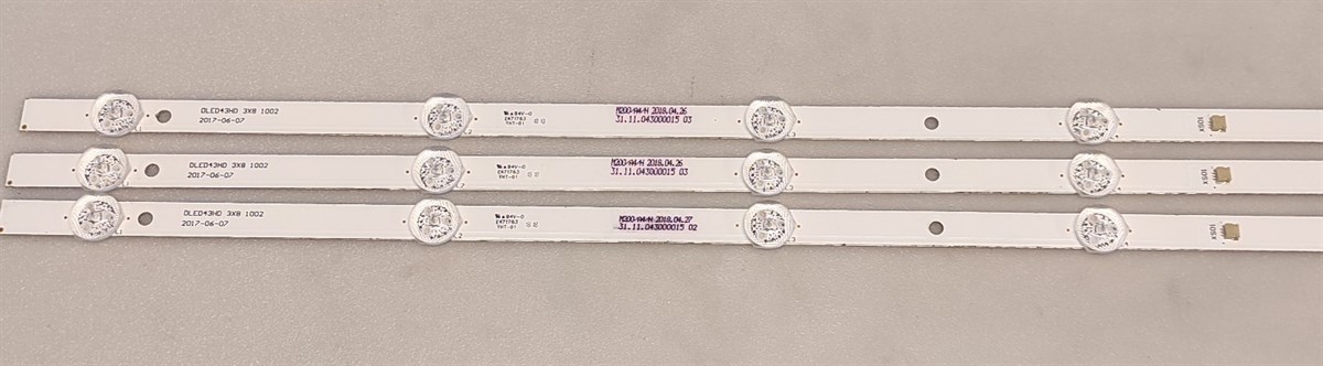 AWOX AWX-10943ST LED BAR TAKIM, DLED43HD 3X8 1002