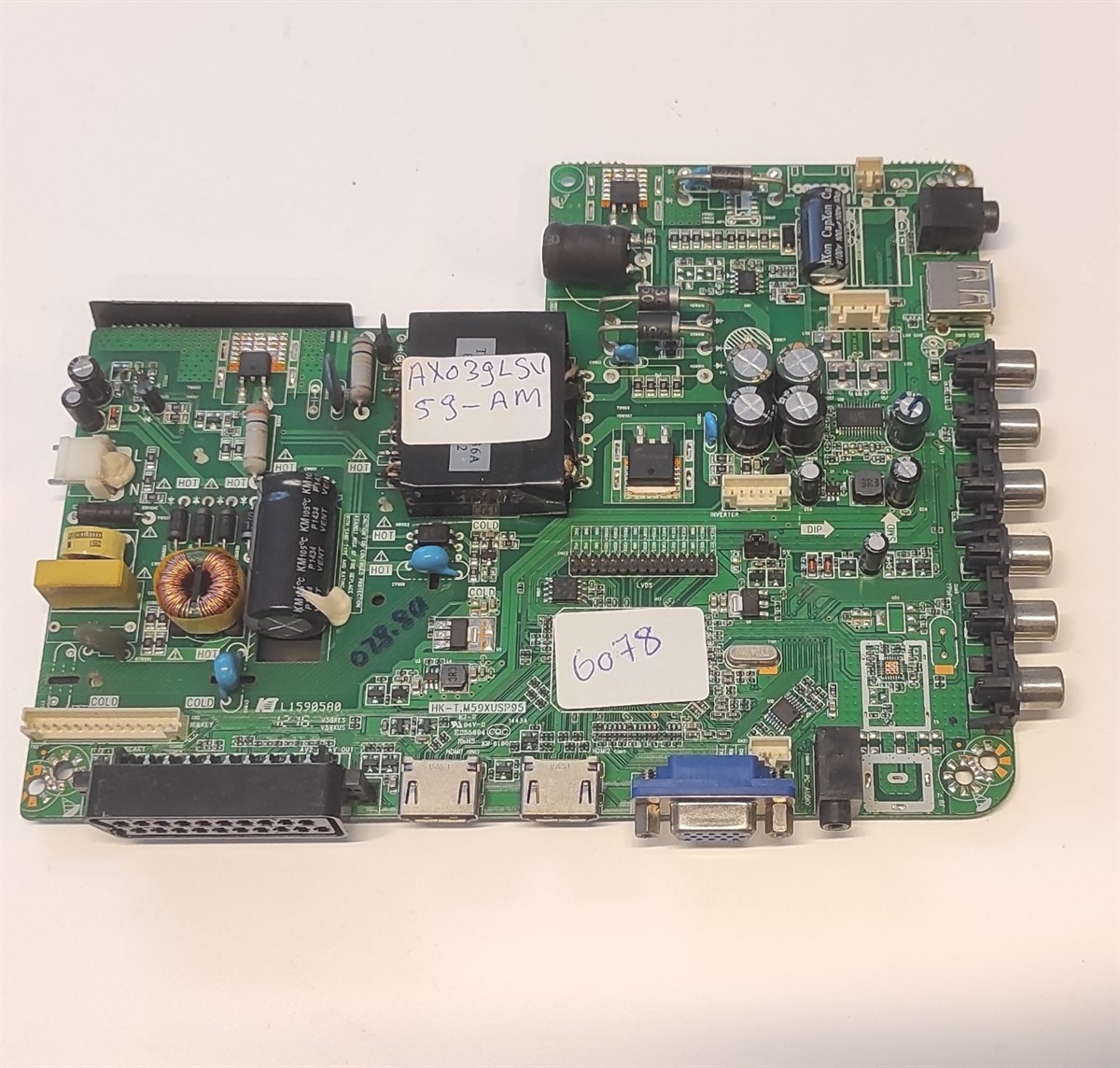 AXEN AX039LSV59-AM ANAKART, HK-T.M59XUSP95