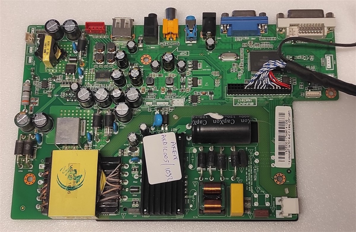 AXEN AX40DAB1705 ANAKART, Y.M ANAKART 16AT017 40-43 V1.0MNL (ÇİFT UART)