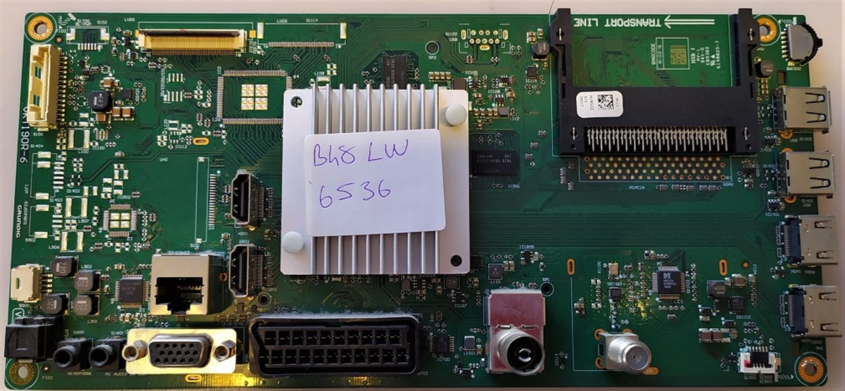 BEKO B48 LB 6536, BEKO B48 LW 6536, ANAKART, VKT190R-6, HJ9GZZ  