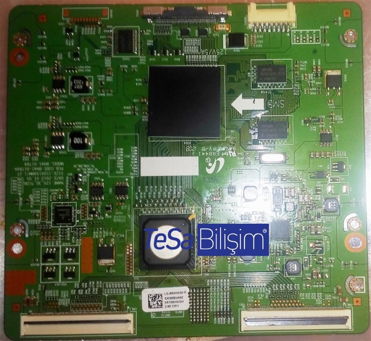 BN41-01789A, BN95-00578A, LSJ550HW04-S, SAMSUNG UE55ES6140 T CON BOARD