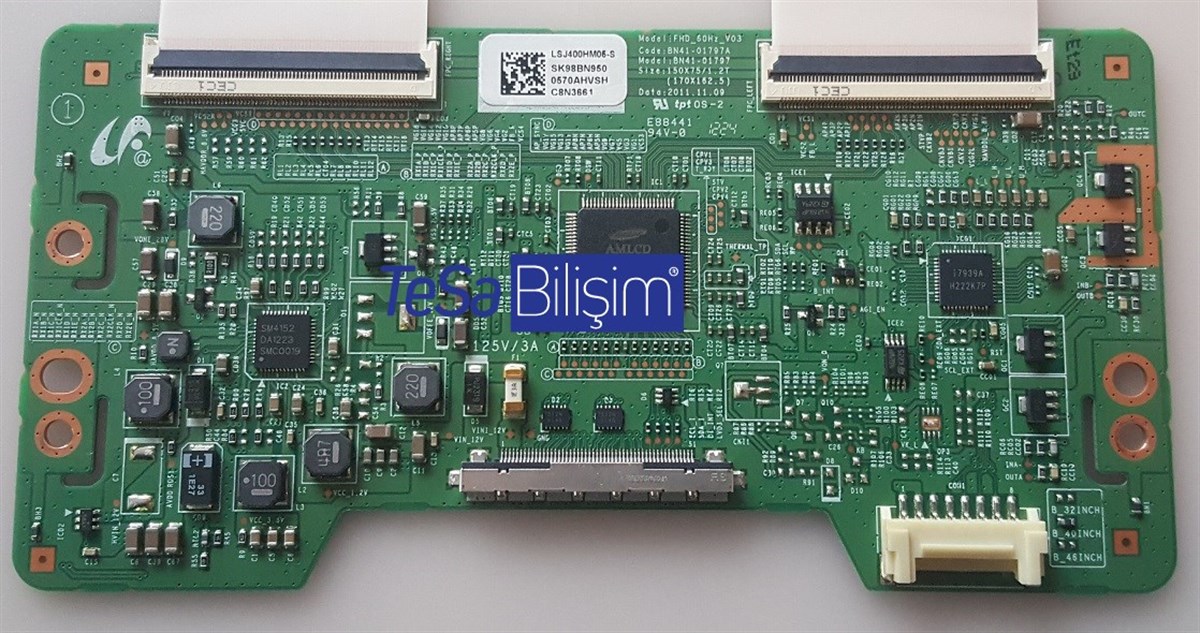 BN41-01797A, BN95-00570B, LSJ400HM05-S, SAMSUNG, TCON BOARD