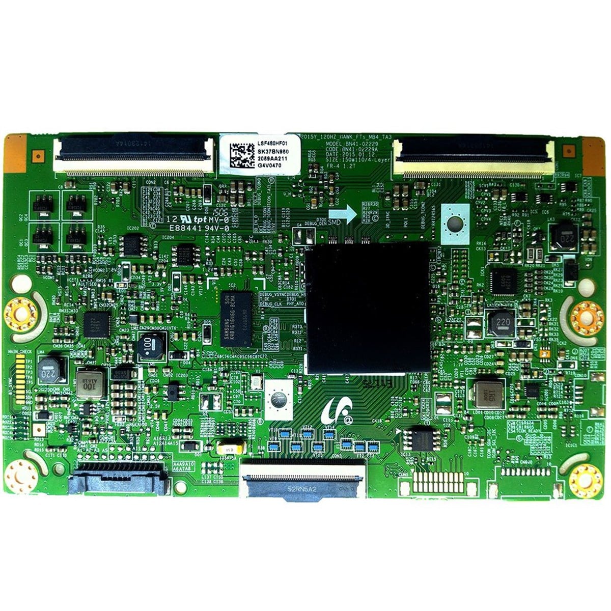 BN41-02229A, LSF480HF01, BN-9502059, Samsung UE48J6370 T Con Borad
