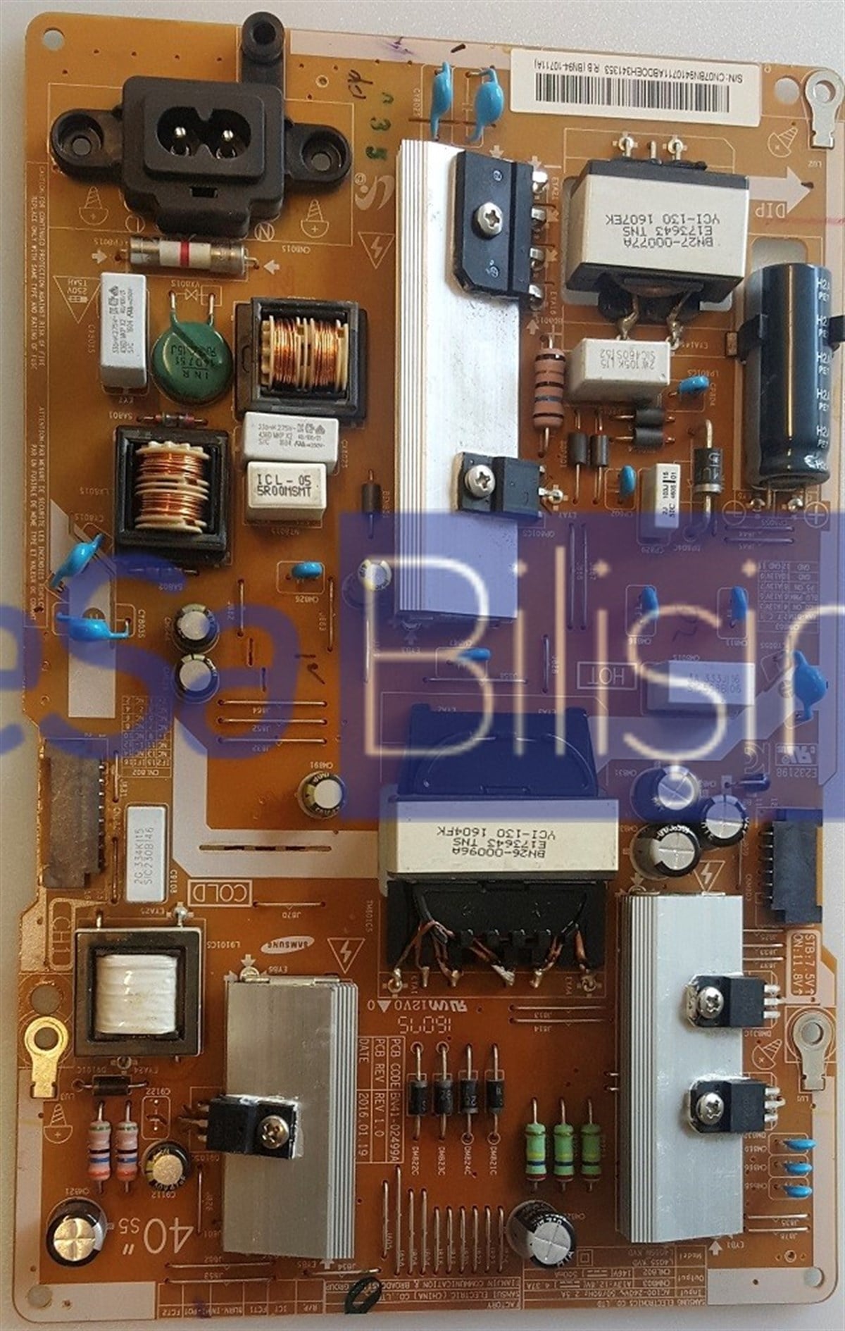 BN41-02499A, L40S5_KVD, SAMSUNG UE40KU700U BESLEME KARTI