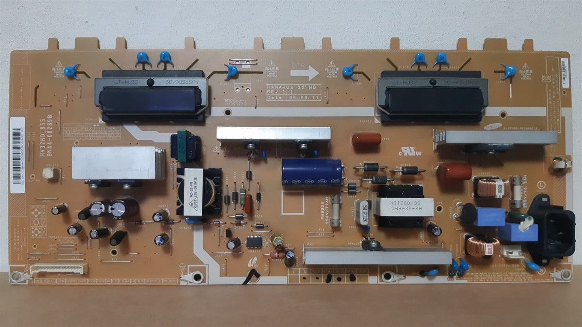 BN44-00289B, HV32HD_9SS, SAMSUNG LE32B360B5, LE32B350, BESLEME KARTI