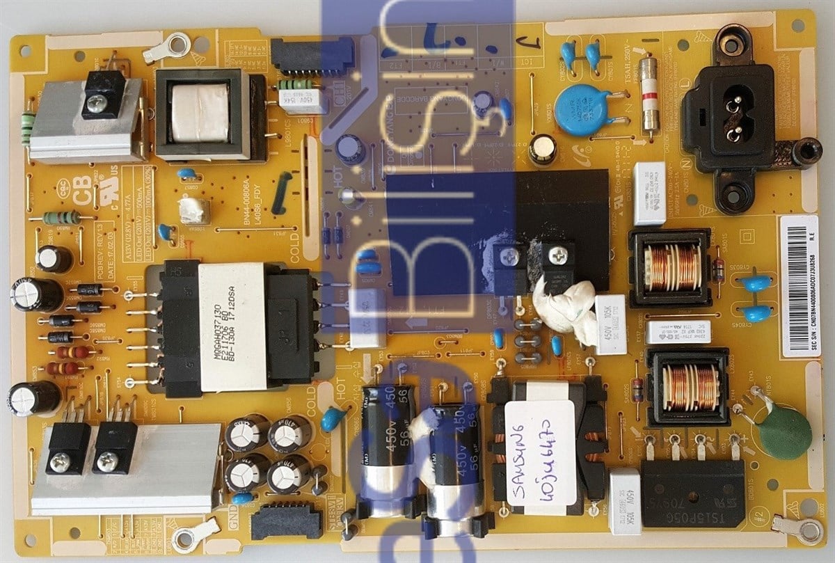 BN44-00806A, L40S6_FDY, SAMSUNG UE40JU6470 BESLEME KARTI