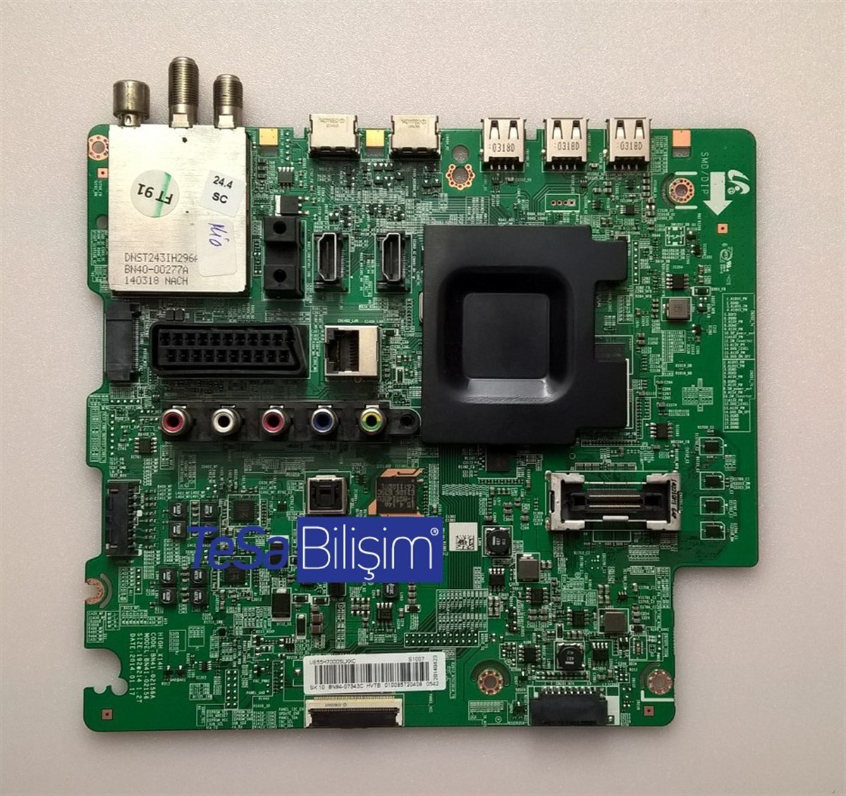 BN94-07343C, BN41-02156A, BN94-07343D, SAMSUNG, UE60H7000, UE55H7000SLXZF, MAIN BOARD, ANAKART