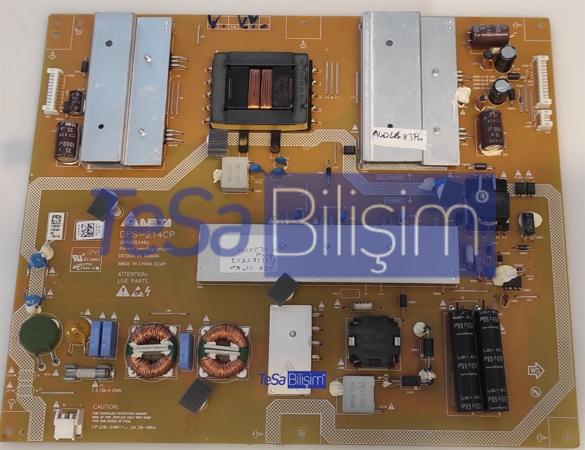 DPS-214CP, YZN910R, 214CP A, ARÇELİK A32 LB 5537 BESLEME KARTI