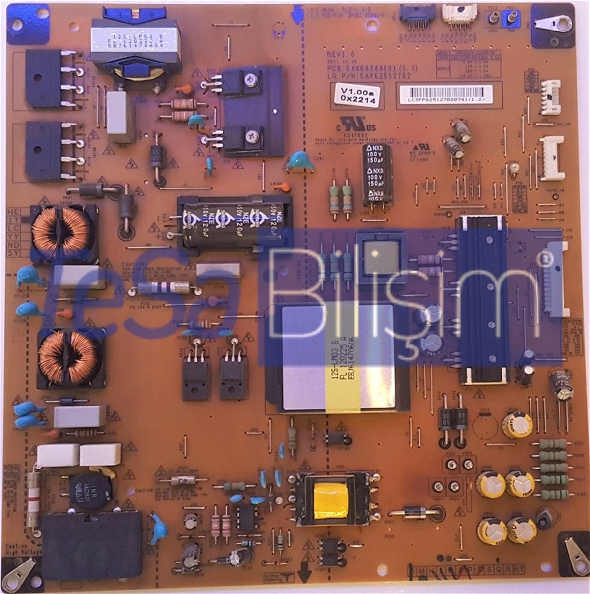 EAX64744101(1.3), EAY62512702, LGP4247H-12LPB-3P,  LG 47LM760S BESLEME KARTI