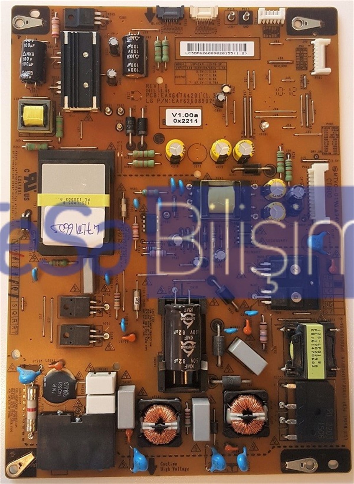 EAX64744201 (1.3), EAY62608902, LGP4247L-12LPB-3P, LG 47LM660S BESLEME KARTI