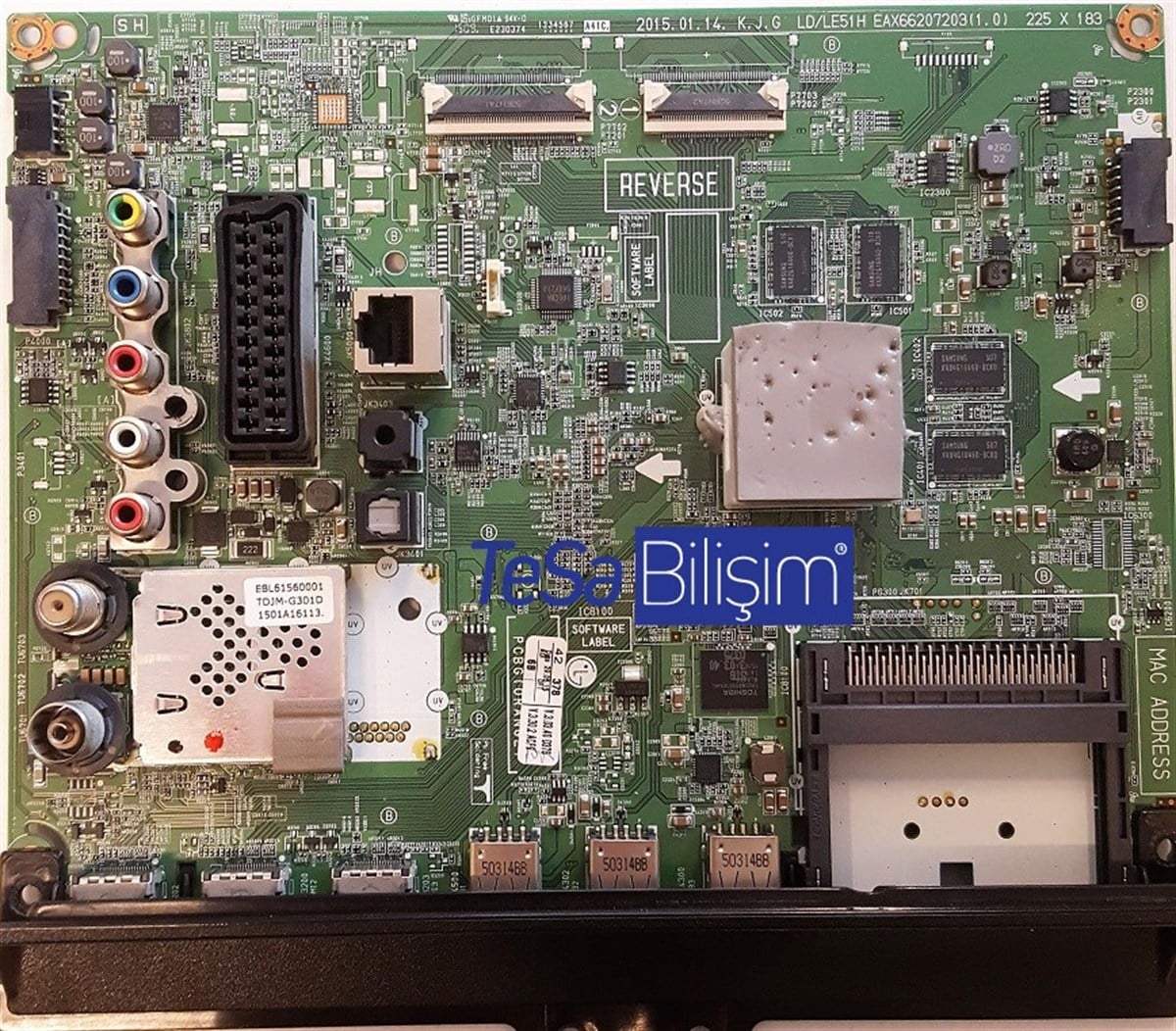 EAX66207203(1.0), EBT63724603, EBR80067109, LG 50LF650V, ANAKART, MAINBOARD