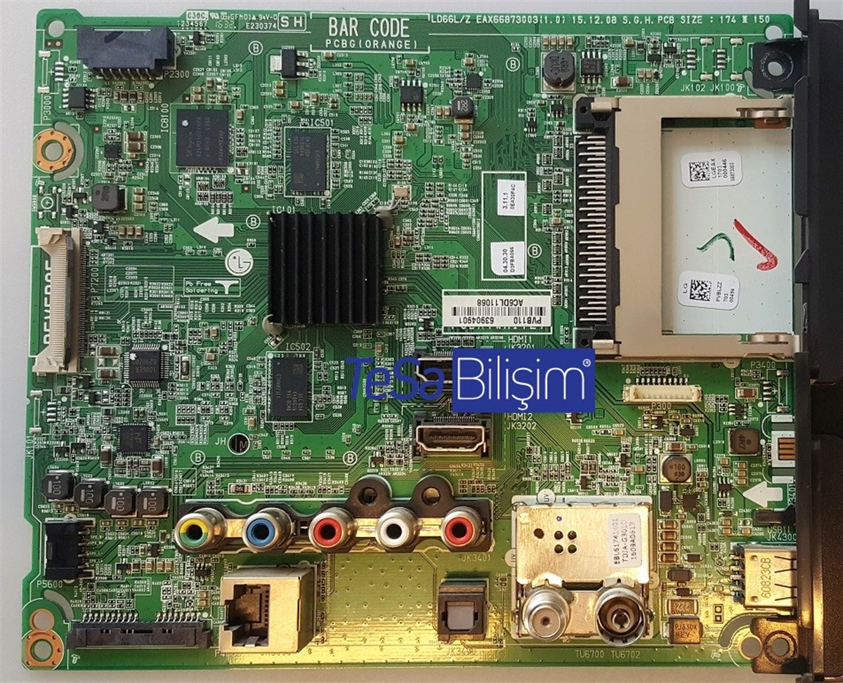 EAX66873003(1.0), EBR82753021, EBT64304724, EBT63904901, LG 49LH590V-ZD,  ANAKART, MAINBOARD