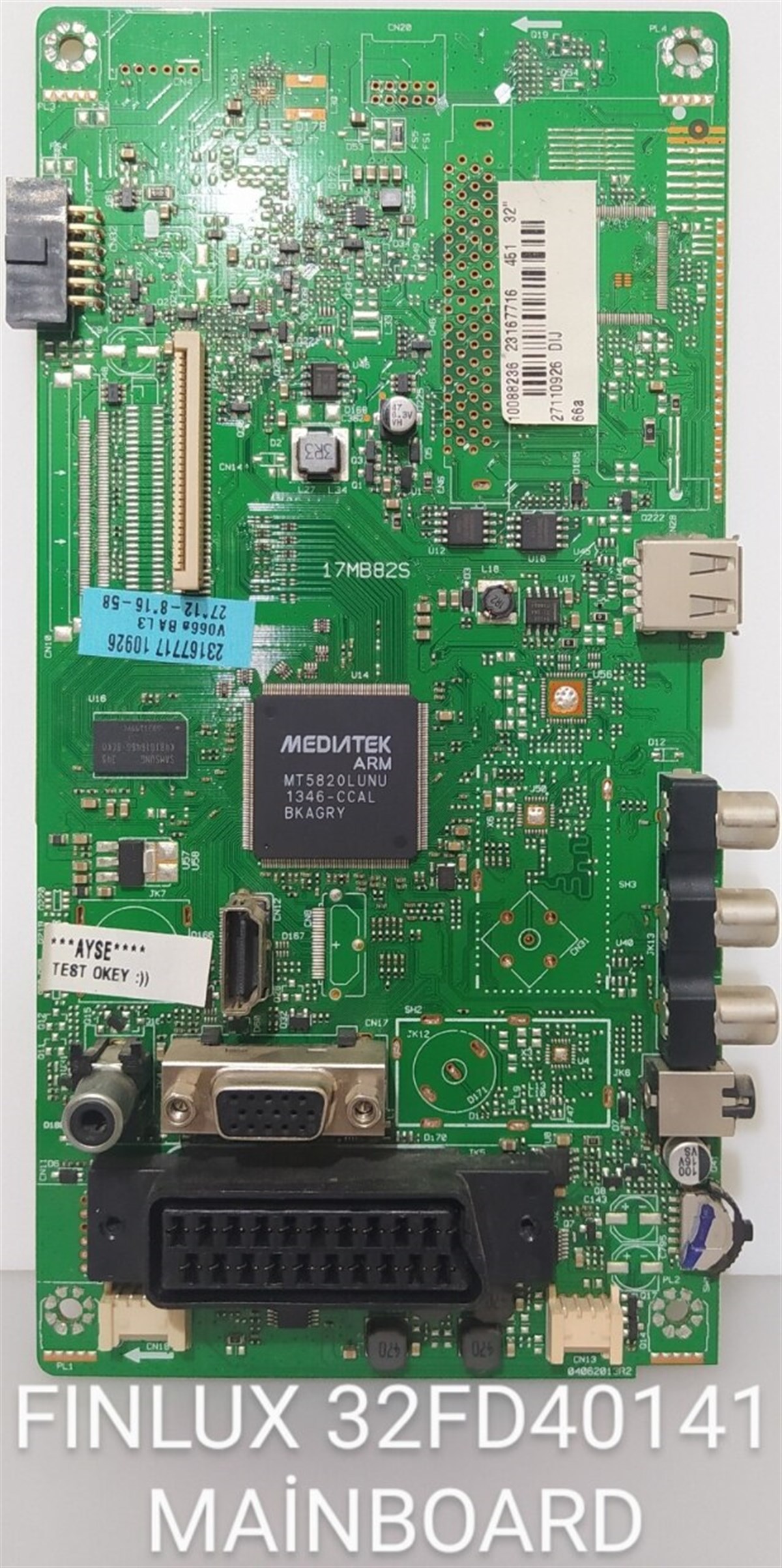 FINLUX 32FD4041-HM ANAKART, 23167716