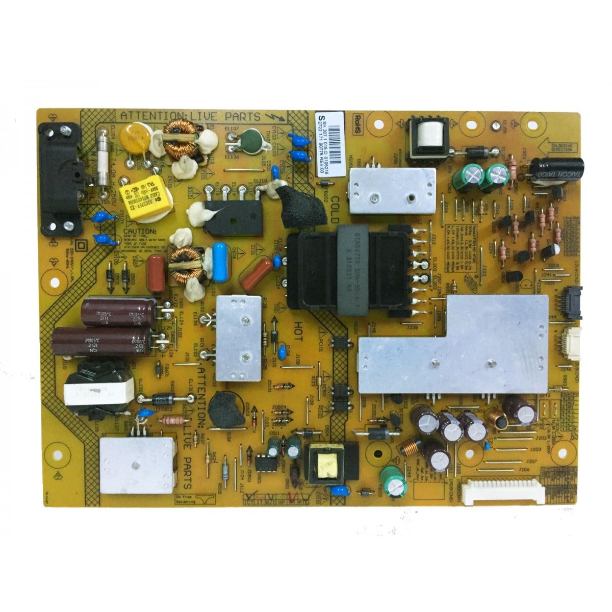 FSP140-4FS01, 303.2 015.D, 0066255, 2722 171 90775 REV:00, PHILIPS 42PFL6198K/12 BESLEME KARTI 
