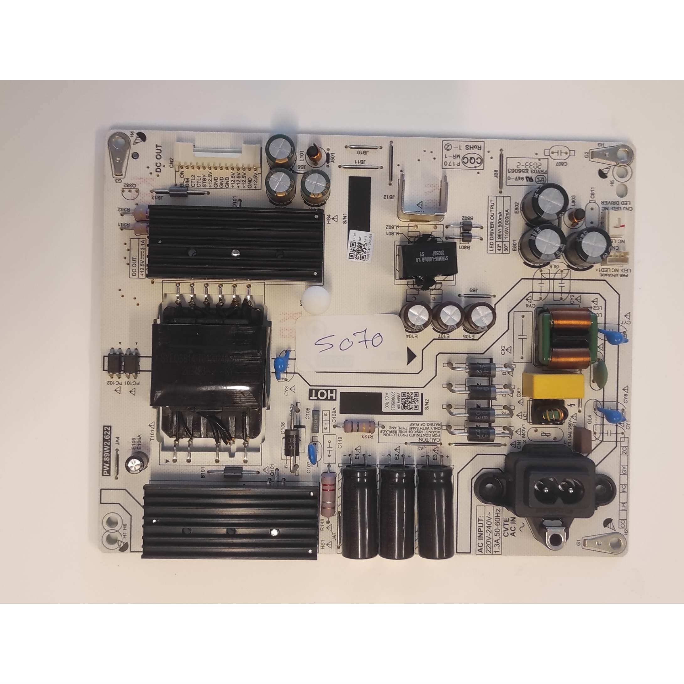 GRUNDIG BERLIN 50 GEU 7955 A BESLEME KARTI , PW.89W2.622 , VMA910RGRUNDIG BERLIN 50 GEU 7955 A BESLEME KARTI , PW.89W2.622 , WMA910R