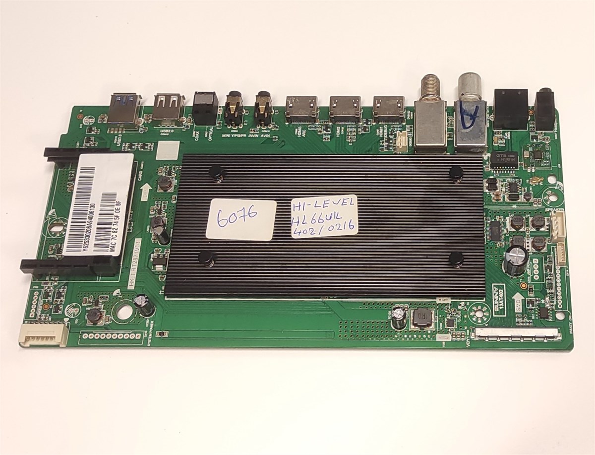 HK.T.RT2871V01, 13AT402, MAC 7C 82 74 5F OE BF, HI LEVEL ANAKART