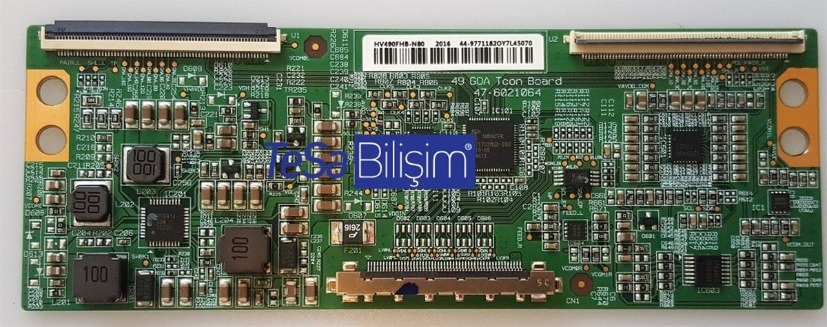 HV490FHB-N80, 49 GOA, 47-6021064, T CON BOARD