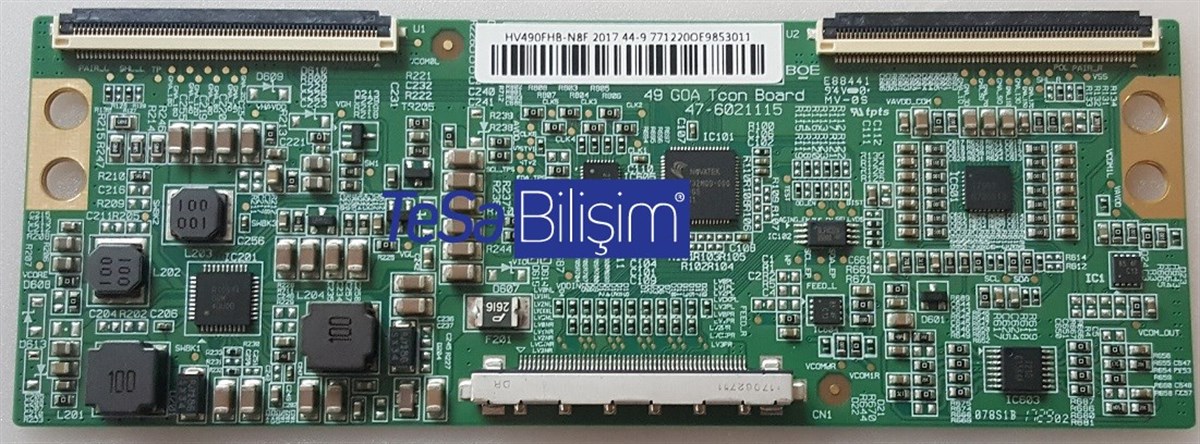 HV490FHB-N8F, 47-6021115, LG 49LJ594V-ZA, Tcon Board, NC490DUE-ABFX1