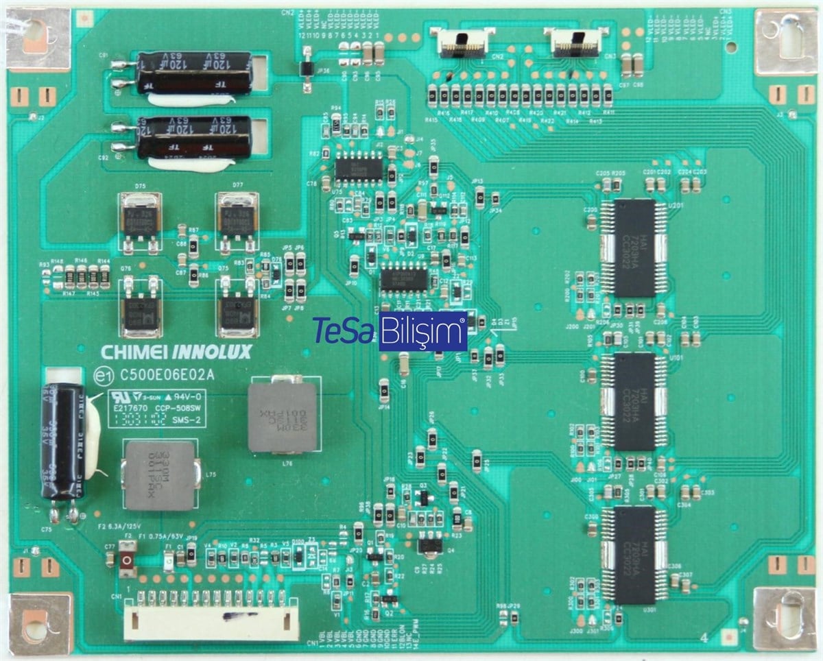 L500H1-2EB-C004, C500E06E02A, 27-D083863, V500HK1-LE1, Panasonic TC-L50E60, Panasonic TC-50LE64, LED Driver BOARD