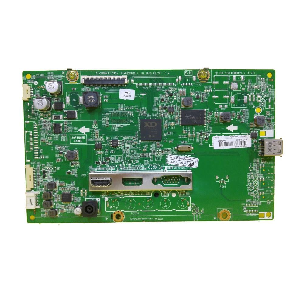 LG 24MN49HM-PZ ANAKART, EAX67256701 (1.0), 64474001 LG 24MN49HM-PZ ANAKART, EAX67256701 (1.0), 64474001 