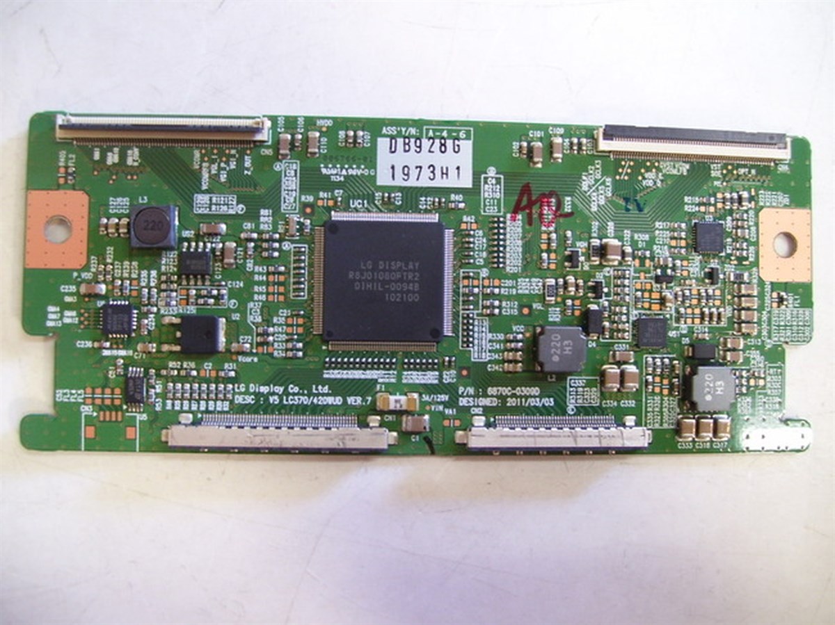 LG 42LK520 T-CON BOARD, 6870C-0309D