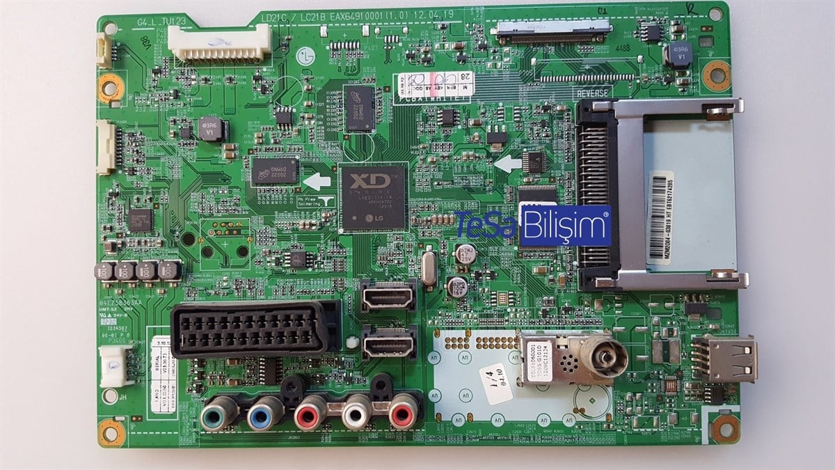 LG 42LS3450-ZA ANAKART, EAX64910001 (1.0), EBT62174293, HC420DUN-SLCP1-11XX