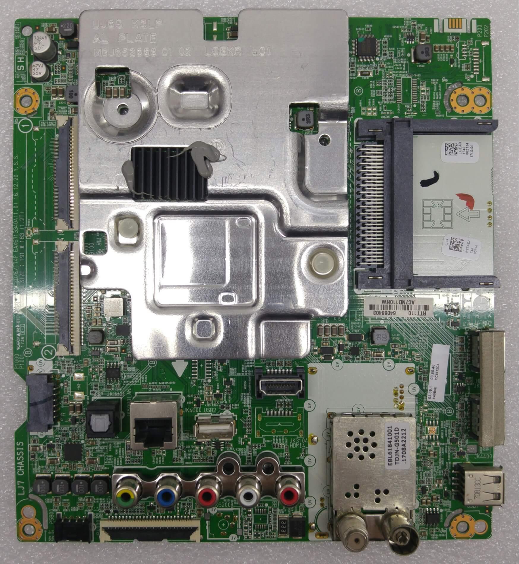 LG 49UJ630 ANAKART , EAX67133404 (1.0) , 64068403 , NC490DGG LG 49UJ630 ANAKART , EAX67133404 (1.0) , 64068403 , NC490DGG 